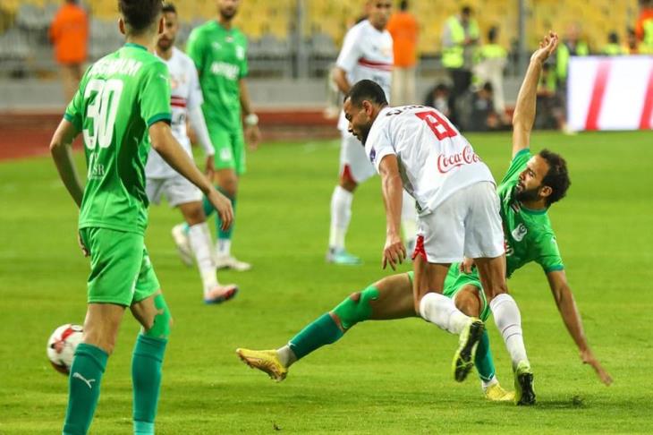 مباراة المصري والزمالك